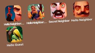 Hello Neighbor Nickys Diaries+Hello Neighbor: Hide & Seek+Secret Neighbor+Hello Neighbor+Hello Guest