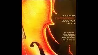 Armenian Contemporary Music for Violin