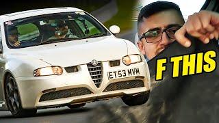 GTA 6? Alfa GTA 147 vs FloorMat vs Crazy Traffic! // Nürburgring