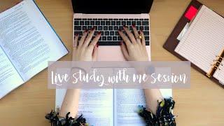 STUDY WITH ME | 4 HOURS | NO MUSIC