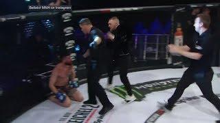 Conor McGregor storms cage and confronts referee | ESPN