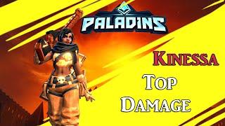 Геймплей Кинесса - 106000 урона за 12 минут | Paladins