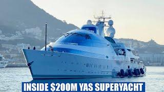 Inside $200 Million Yas 141 meter Superyacht Sheikh Hamdan Bin Zayed Bin Sultan Al Nahyan