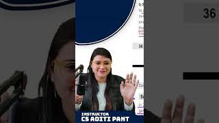 Get Exemption in ESG CS Professional New Syllabus Paper | ESG Score Booster Video by CS Aditi Pant