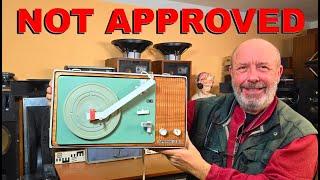 NOT APPROVED FOR SALE - VINTAGE SUPRAPHON GE 100 Record Player PROTOTYPE No. 00010 - GRAMOFON