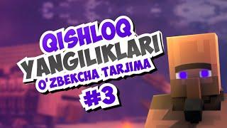 Qishloq Yangiliklari #3 | Villger news  |Uzbek tilida Minecraft kulgili | Element animation