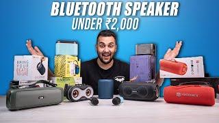 I Bought all the Best Bluetooth Speaker Under 2000 Rupees! | RANKING!