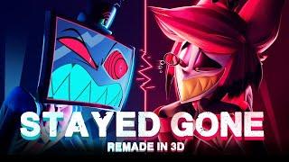 [Hazbin Hotel в Blender] Stayed Gone - 3D анимация на русском