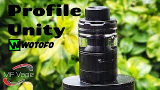 Profile Unity RTA - Wotofo, Mr Justright1/TVC - Review/Full mesh rebuild tutorial