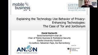 Explaining the Use Behavior of Privacy-Enhancing Technologies