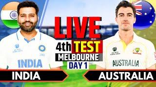 India vs Australia, 4th Test, Day 1 | IND vs AUS Live Match Today | Live Cricket Match Today