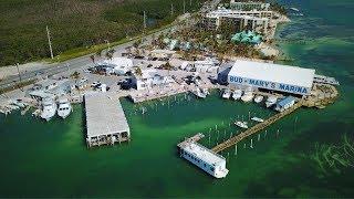 Three Months after Hurricane Irma, Florida keys