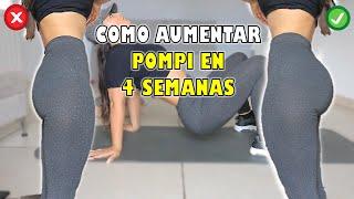 Como aumentar GLÚTEOS CON 1 SOLO EJERCICIO 8 CM EN 4 SEMANAS