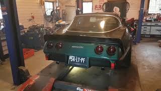 1979 corvette lunati voodoo cam idle & rev