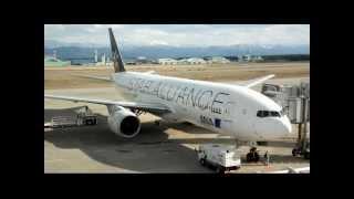 ANA B777-281 JA711A STAR ALLIANCE komatsu airport (KMQ/RJNK)