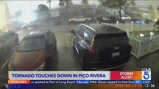 Tornado hits Pico Rivera amid strong winter storm in SoCal