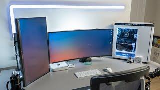 My Updated Gaming and Work From Home Setup - 2022 | PC and MacOS