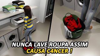 MULHER M0RRE DE C4NCER APÓS LAVAR ROUPAS DO MARIDO ! O MOTIVO SERVE DE ALERTA PARA VOCE !