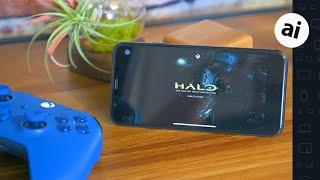 Playing Halo on iPhone and iPad with Project xCloud!