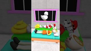 GTA V - Cappuccino Lazer vs Marshall & Little Duck #gta #animation #funny #trending