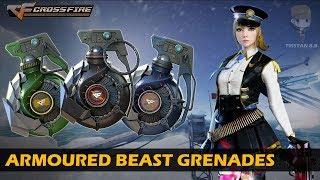 CrossFire Vietnam || Armoured Beast Grenades (Wide Grenade, Flashbang & Smoke Grenade) [VVIP Weapon]