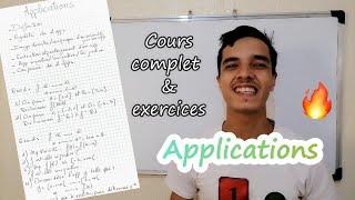 Applications - 1BACSM: Cours complet & Exos