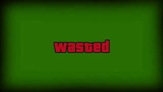 ФУТАЖ НА ЗЕЛЕНОМ ФОНЕ WASTED/FOOTAGE ON GREEN BACKGROUND WASTED