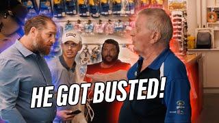 TACKLE SHOP OWNER GOES OFF!!!