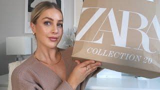 ZARA LOUNGEWEAR HAUL | UNBOXING AND TRY ON