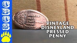 Vintage Disneyland Country Bear Jamboree Pressed Penny - Country Bear Collector Show #092