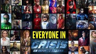 Every Character Confirmed & Rumored For Crisis On Infinite Earths CW Crossover Event