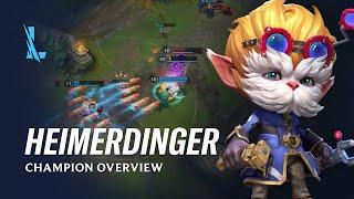 Heimerdinger Champion Overview | Gameplay - League of Legends: Wild Rift