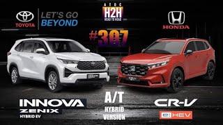 NEW H2H #307 Toyota Zenix Hybrid vs Honda CR-V Hybrid