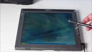 Windows XP Tablet - Motion Computing LE-1600 Overview.