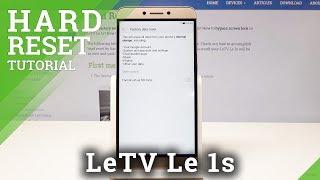 How to Hard Reset LeTV Le 1s - Factory Reset by Settings