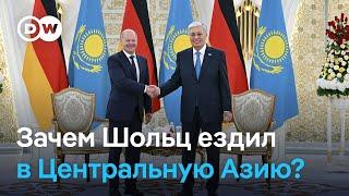 Токаев на встрече с Шольцем назвал Россию "непобедимой" - подробности визита канцлера ФРГ в Астану