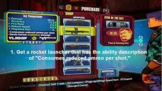 Borderlands 2: Best Infinite Ammo Glitch! NO MODS! (Xbox 360/PS3/PC)