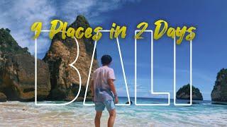 Solo Trip Bali - 9 Places in 2 Days | GoPro Hero 12 | Travel Video