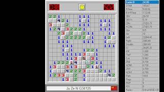 Minesweeper Intermediate World Record By JZE (Ze-en Ju) (6.51)