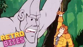 Eddie Is Chained To A Monster | Original Ghostbusters | Old Cartoons | Retro Bites