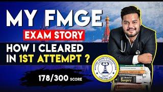 My FMGE Jan 2025 Journey & Strategy  | How to Clear FMGE in 1st Attempt?  | Dr. Pradumn Kaurav