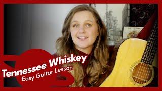 Tennessee Whiskey Easy Guitar Lesson | Chords & Strumming for Beginners (George Jones)