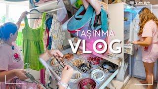 TAŞINMA VLOG 4 | Lidya'nın Çekmecelerini Topluyorum | Mutfak Neredeyse Tamamen Toplandı | #76