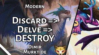 Discard, Delve, DESTROY | Dimir Murktide | Modern | MTGO