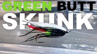 How to Tie a Green Butt Skunk Style Steelhead Fly