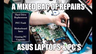 A Mixed Bag Of Laptop & PC Repairs