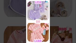 Lisa or Lena ️️ | #lena #lisa #lisaandlena #lisaorlena #viral #trending
