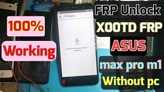 Asus Zenfone Max Pro M1 (X00TD) FRP Unlock or Google Account Bypass || Without PC #asus_frp #bypass