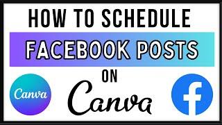 How To Schedule Facebook Posts On Canva