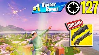127 Elimination Solo Vs Squads MYTHIC Gameplay Wins (NEW! Fortnite Blitz Royale PS5 DualSense)